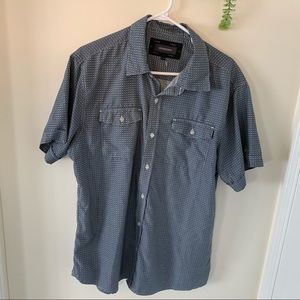 Hydrogen Men Casual Summer Button Down Shirt